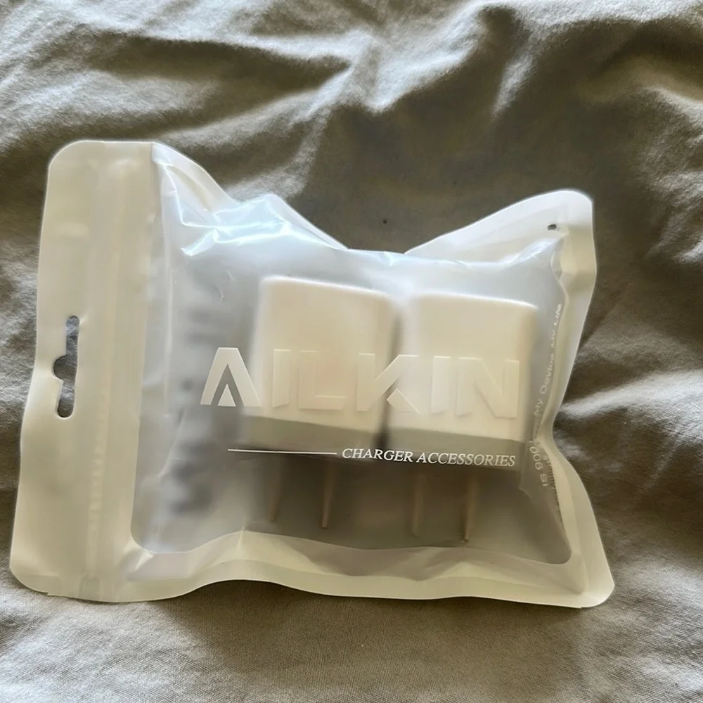 White Wall Charger - 2 Pack